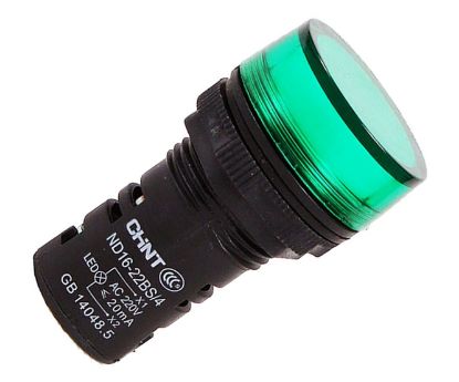 Picture of LED PILOT LAMP M22 24V GREEN OD=30mm