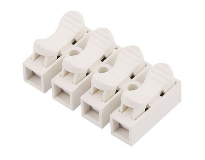 Picture of QUICK CONN PRESS FIT 4WAY IN-LINE 250V 5A 0.5-2.5mm2