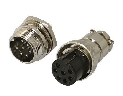 Picture of M16 7W MINI-MIC-PLUG AND SOCKET CONNECTOR SET