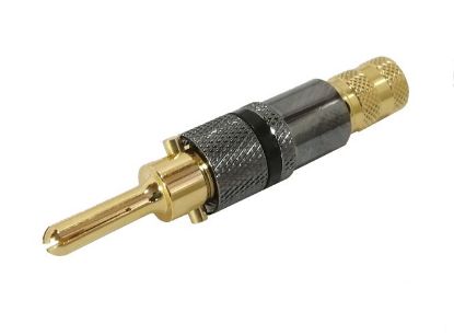 Picture of 4mm BANANA PLUG BLACK EXTENED PIN