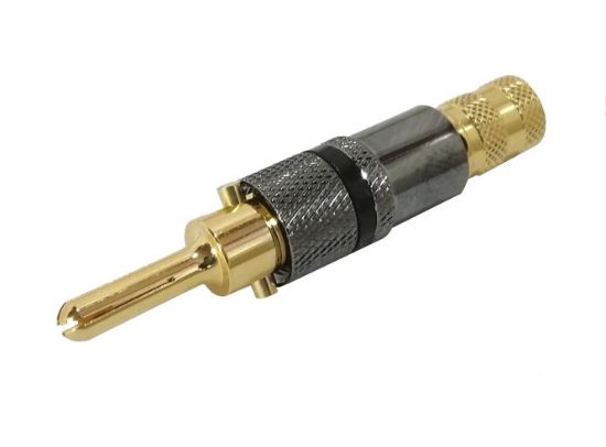 Picture of 4mm BANANA PLUG BLACK EXTENED PIN
