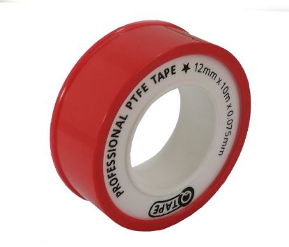 Picture of PTFE Q TAPE 10Mx12mmx0.075mm