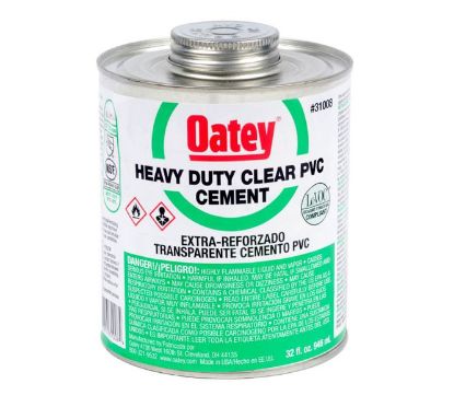 Picture of HEAVY DUTY CLEAR PVC CEMENT GLUE 118mL
