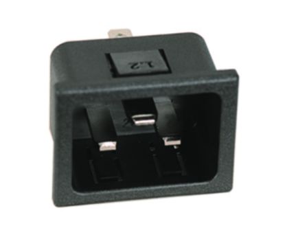 Picture of C20 / IEC320 PLUG CLIP IN TYPE