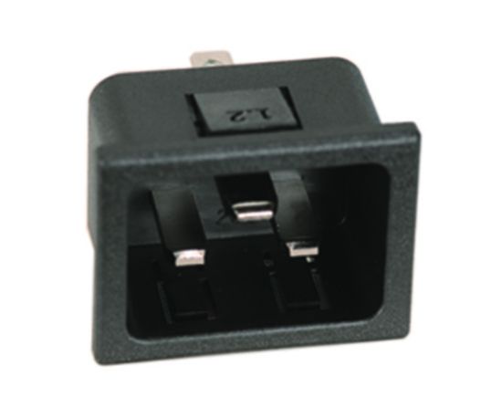 Picture of C20 / IEC320 PLUG CLIP IN TYPE