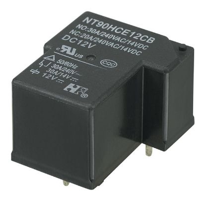 Picture of RELAY SPDT 30A 12VDC T-SHAPE  6PCB