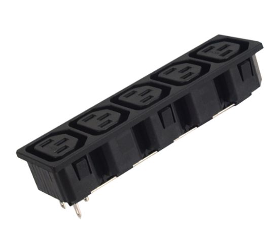 Picture of C13 5xIEC SOCKET PRESS-FIT ADAPTER