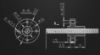 Picture of LEAD / FEED SCREW / THREADED ROD 300mm P=2mm
