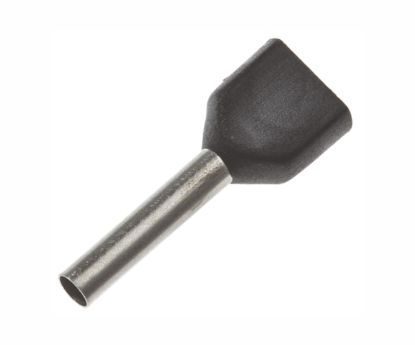 Picture of TERMINAL BOOTLACE BK TWIN 2x1.5mm- DEBULK