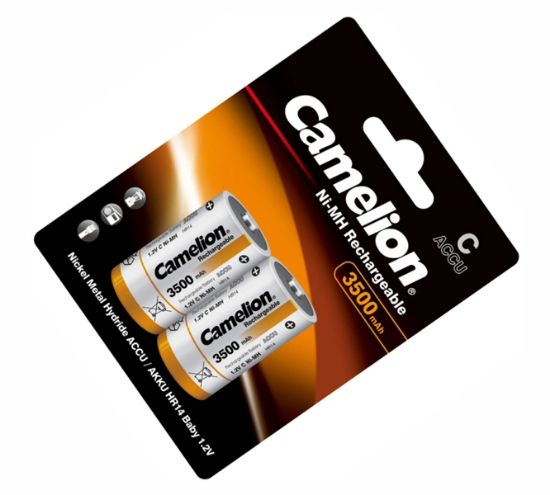 Picture of C=RECHARGEABLE BATTERY 1.2V 3.5AH  NiMH 2/PACK