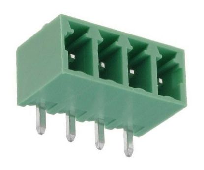 Picture of PCB HEADER R/A PCB-MNT 04P CLOSED