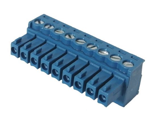 Picture of SOCKET STR 9W PLUG-IN 3.5mm BLUE