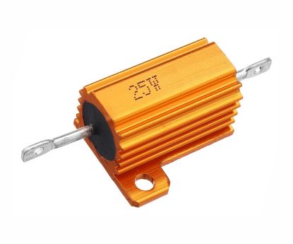 Picture of RESISTOR 25W ALUMINUM W/W 5% 150E 28x29x15mm