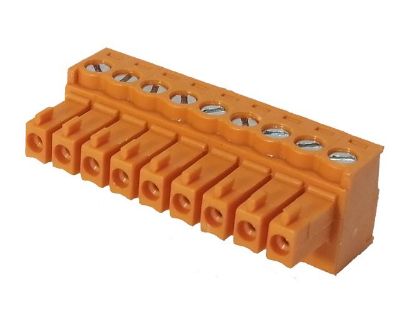 Picture of SOCKET STR 9W PLUG-IN 3.5mm ORANGE