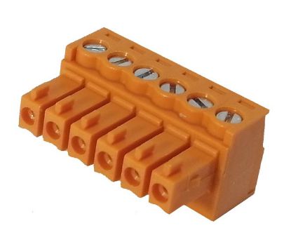 Picture of SOCKET STR 6W PLUG-IN 3.5mm ORANGE