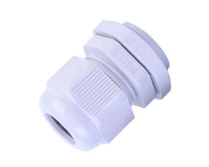 Picture of WHITE COMPRESSION GLAND PH=20mm CAB=6.5-12mm
