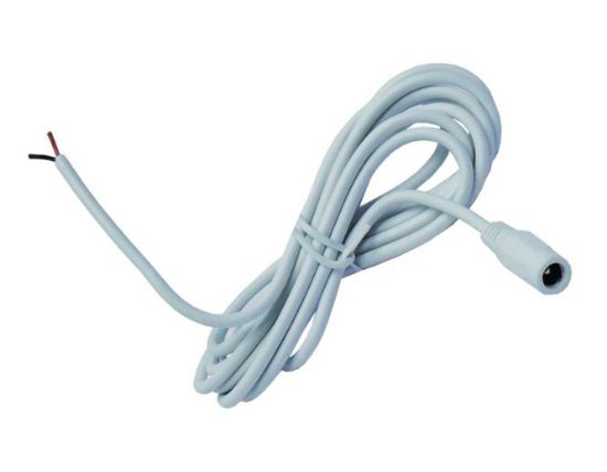 Picture of 2.1mm DC PLUG IN-LINE OPEN END LEAD 150MM