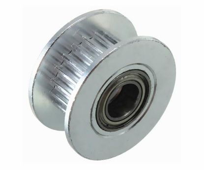 Picture of ALUMINIUM IDLER PULLEY 20T D=5mm, WIDTH=6mm