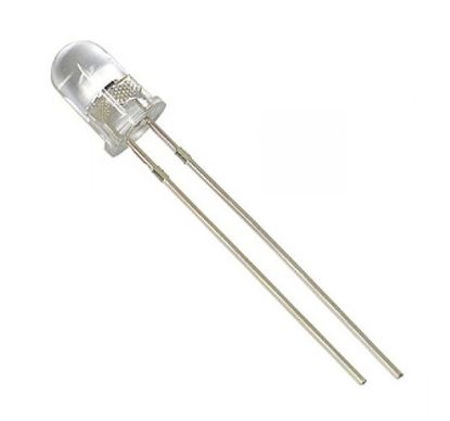 Picture of LED 3mm CL-VIOLET RND 300mcd 30DEG LEG=16mm