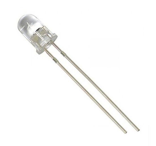 Picture of LED 5mm CLEAR-YELLOW/GREEN EMMISION 275mcd 90D