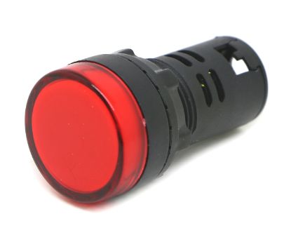Picture of 22mm LED PILOT LIGHT RED 24VAC/DC