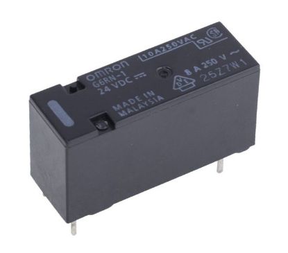 Picture of SPDT NON-LATCHING RELAY PCB MOUNT 24V DC COIL 8A