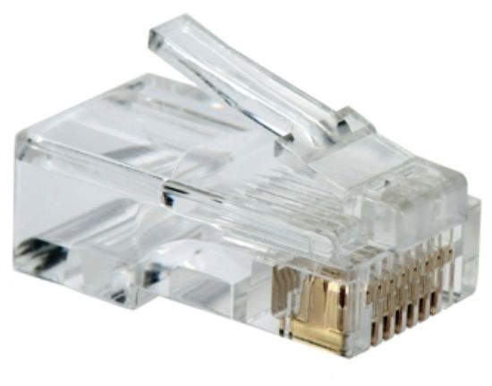 Picture of MODULAR PLUG 8W SOLID CABLE