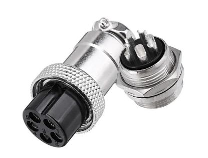 Picture of M16 5W MINI-MIC-PLUG AND SOCKET CONNECTOR SET