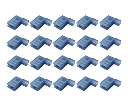 Picture of TERMINAL FULL-INS FLAG BL 6.35mm 500/BAG