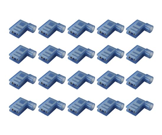 Picture of TERMINAL FULL-INS FLAG BL 6.35mm 500/BAG