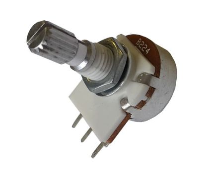 Picture of POTENTIOMETER S/T LIN 16MM 220K INSULATED PCB TL=33