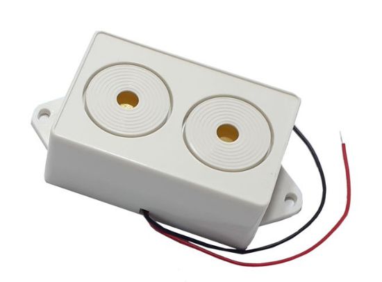 Picture of PIEZO SIREN DUAL-TONE 24VDC 2-HOLE 2-WIRE