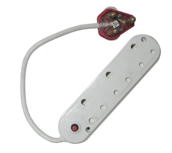 Picture of 3x3PIN ADAPTOR SOCKET TO 3-PIN DEDICATED PLUG MOULDED