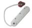 Picture of 3x3PIN ADAPTOR SOCKET TO 3-PIN DEDICATED PLUG MOULDED