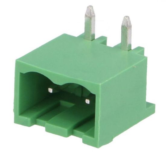 Picture of HEADER R/A PCB-MNT 2P CLOSED P=7.62