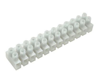 Picture of STRIP CONNECTOR 12W 400V FEED THROUGH TYPE WHITE