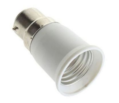 Picture of B22-E27 LAMP ADAPTER BAYONET TO SCREW IN