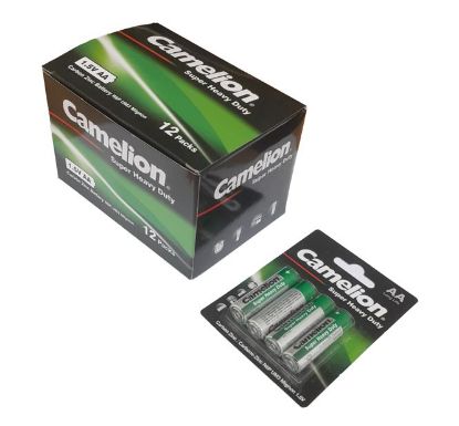 Picture of R6/AA BATTERY 1.5V 1.22A/h ZINC CHLORIDE - 48P/CARTON