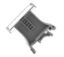 Picture of D/R TERMINAL LABEL FACE DIMENSIONS 44x15.5x5