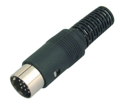 Picture of PLUG DIN 13P IN-LINE W/SLEEVE