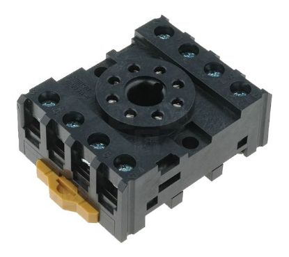 Picture of RELAY BASE / SOCKET 8PIN DIN ARIL AND PANEL MOUNT