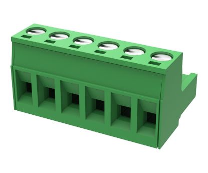 Picture of SOCKET STRAIGHT IN-LINE  6-WAY P=5.08