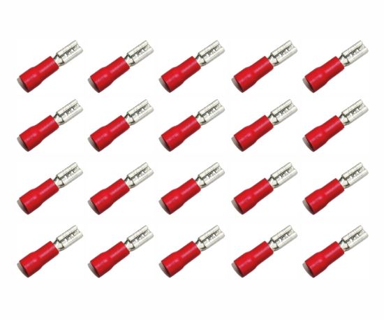 Picture of 2.8mm RED PRE-INSULATED PUSH-ON TERMINAL - 1K/BAG