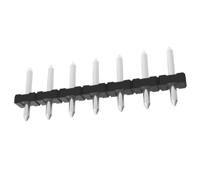 Picture of PIN HEADER 24-WAY SIL BREAKAWAY P=5.00MM