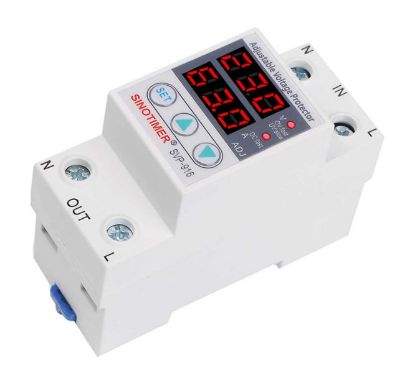 Picture of ADJ OVER/UNDER-VOLTAGE PROT RELAY 230VAC 63Amax