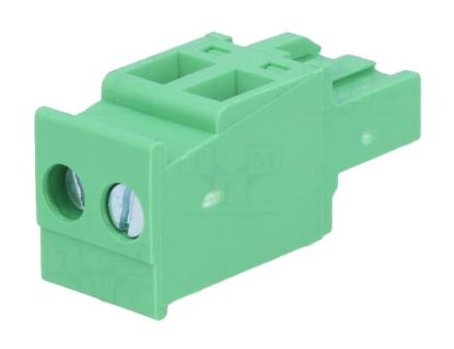 Picture of SOCKET STR IN-LINE 2-WAY P=5.08 PLUG-IN