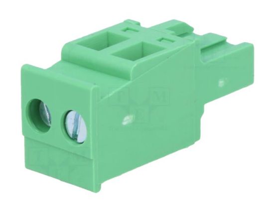Picture of SOCKET STR IN-LINE 2-WAY P=5.08 PLUG-IN