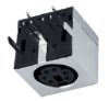 Picture of PS2 DIN 6P CONNECTOR IRON HOUSING BLACK