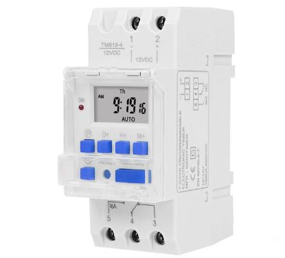 Picture of 12VDC/12VAC TIMER DIGITAL LCD 24HR/7DAY D/R 16A