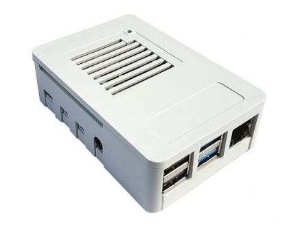 Picture of RPI 4 / TINKER BOARD INNOVATIVE CASE WHT 25x25x10mm